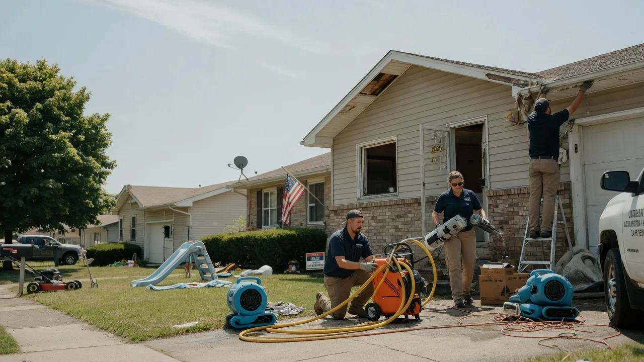 Water Damage Restoration in Aroma Park, IL near me